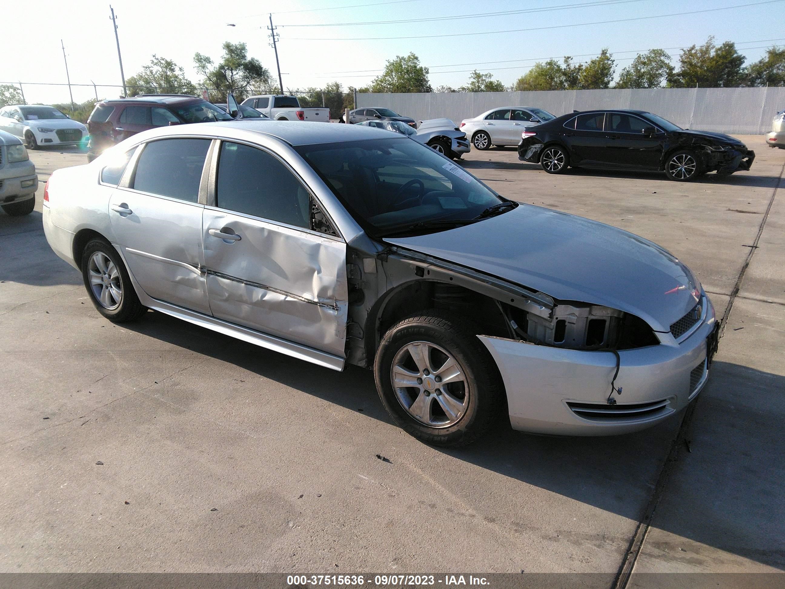 CHEVROLET IMPALA 2013 2g1wf5e35d1255593