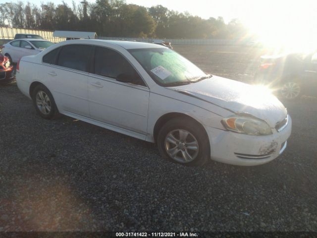 CHEVROLET IMPALA 2012 2g1wf5e36c1146767