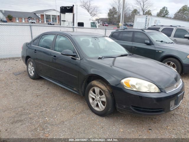 CHEVROLET IMPALA 2012 2g1wf5e36c1148695