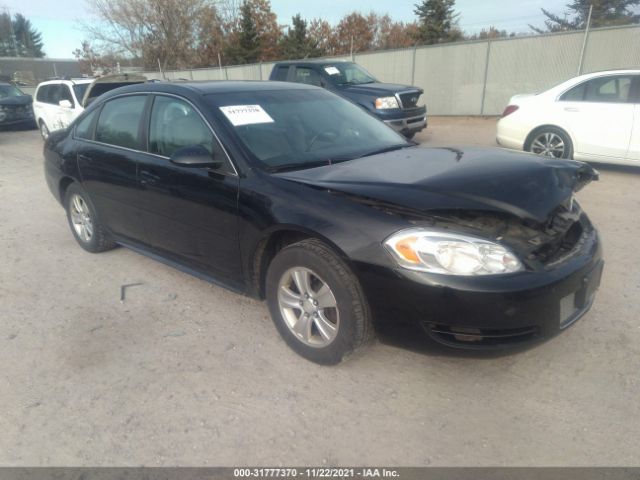 CHEVROLET IMPALA 2012 2g1wf5e36c1161432