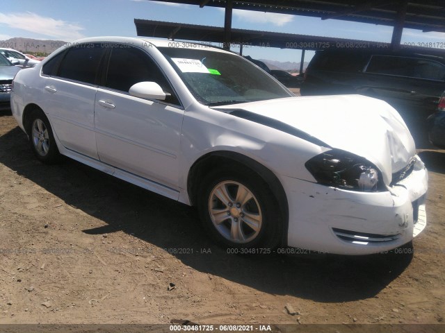 CHEVROLET IMPALA 2012 2g1wf5e36c1165948