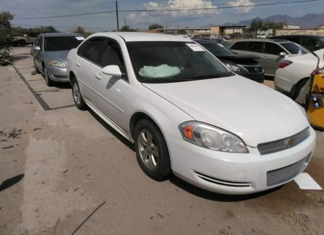 CHEVROLET IMPALA 2012 2g1wf5e36c1165982