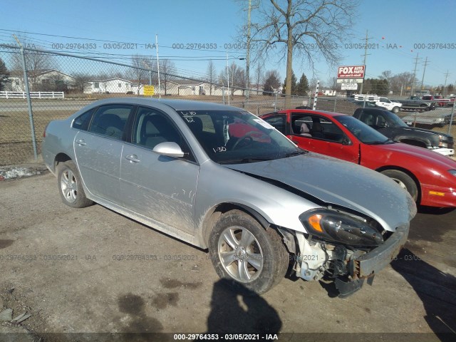 CHEVROLET IMPALA 2012 2g1wf5e36c1193992