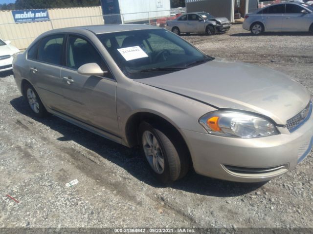 CHEVROLET IMPALA 2012 2g1wf5e36c1208863