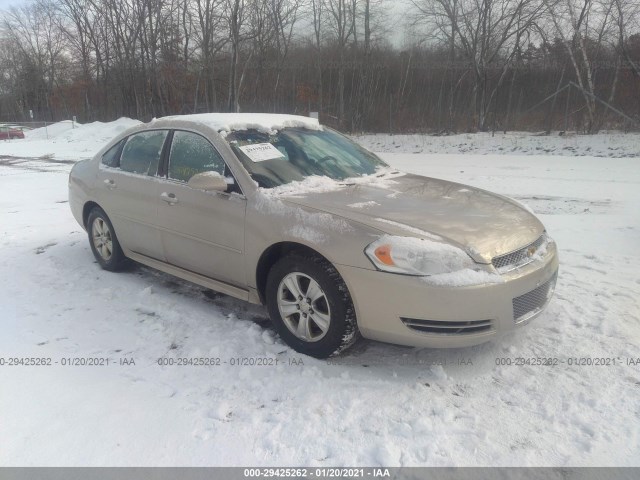 CHEVROLET IMPALA 2012 2g1wf5e36c1214002