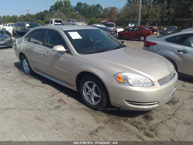 CHEVROLET IMPALA 2012 2g1wf5e36c1243368