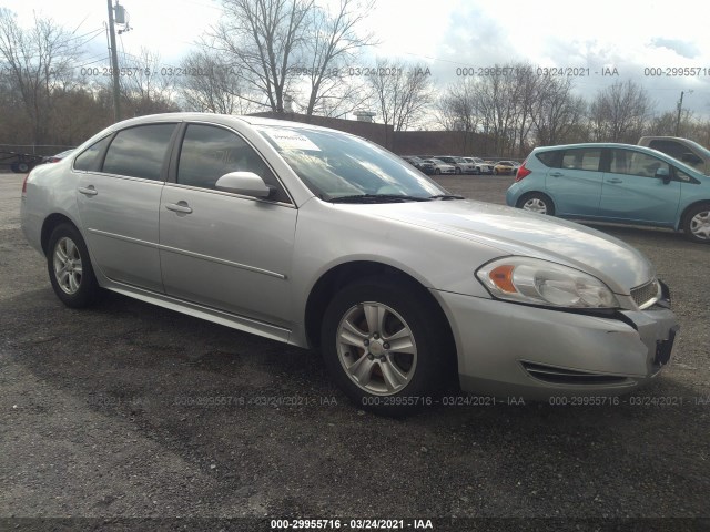 CHEVROLET IMPALA 2012 2g1wf5e36c1302354