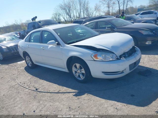 CHEVROLET IMPALA 2012 2g1wf5e36c1304315