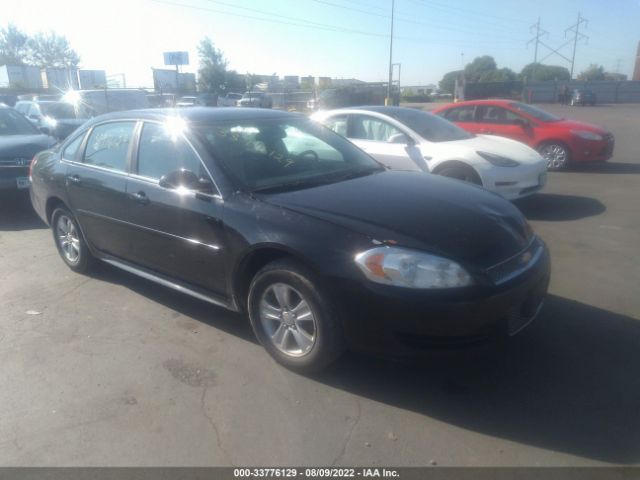 CHEVROLET IMPALA 2013 2g1wf5e36d1108764