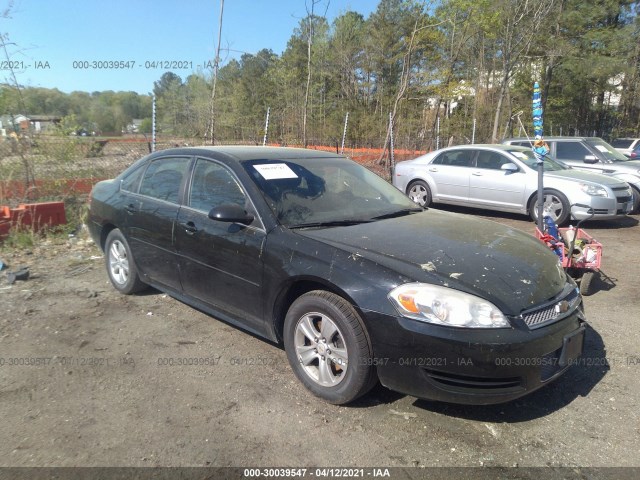 CHEVROLET IMPALA 2013 2g1wf5e36d1168656