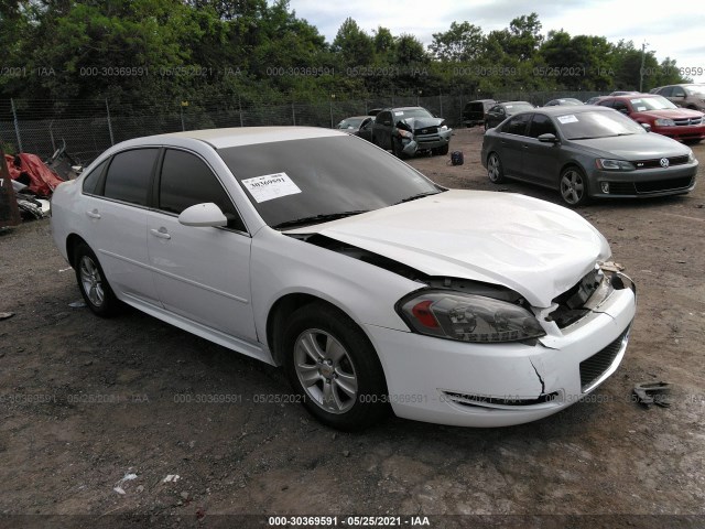 CHEVROLET IMPALA 2013 2g1wf5e36d1261516