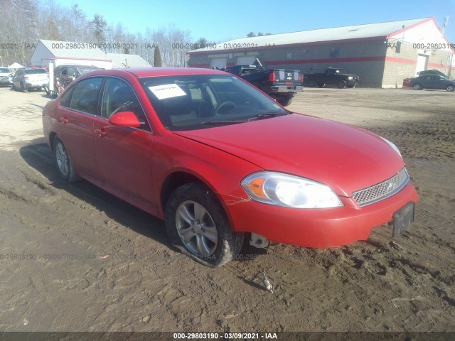 CHEVROLET IMPALA 2012 2g1wf5e37c1182788