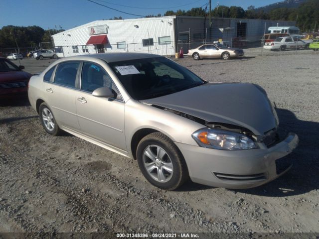 CHEVROLET IMPALA 2012 2g1wf5e37c1186162