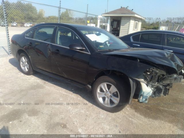 CHEVROLET IMPALA 2012 2g1wf5e37c1293390