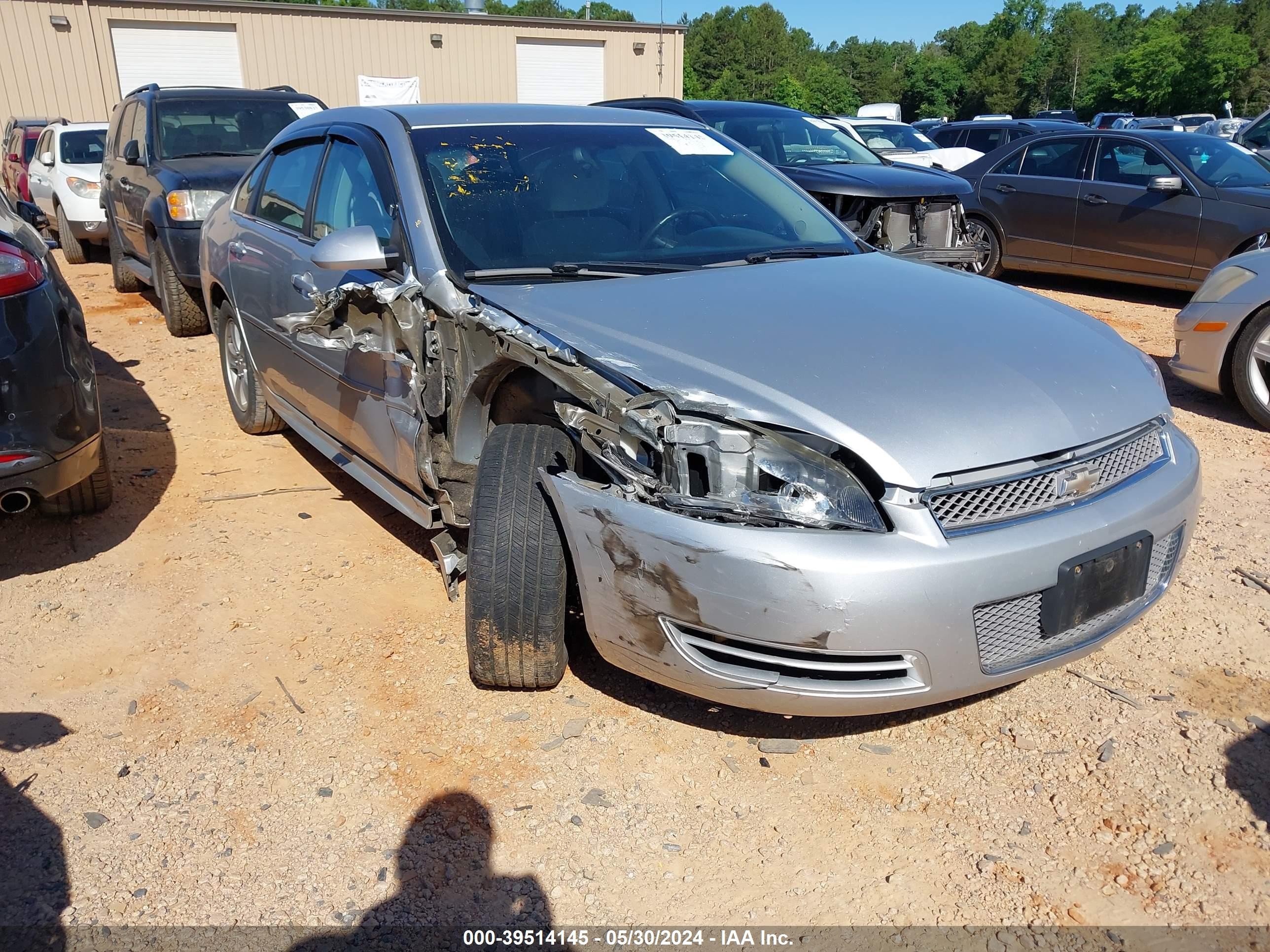 CHEVROLET IMPALA 2012 2g1wf5e37c1302668