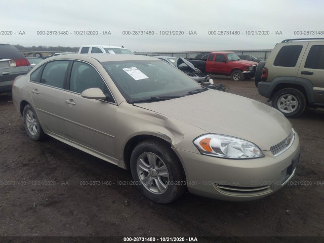 CHEVROLET IMPALA 2012 2g1wf5e37c1317929