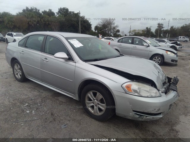 CHEVROLET IMPALA 2012 2g1wf5e37c1336318