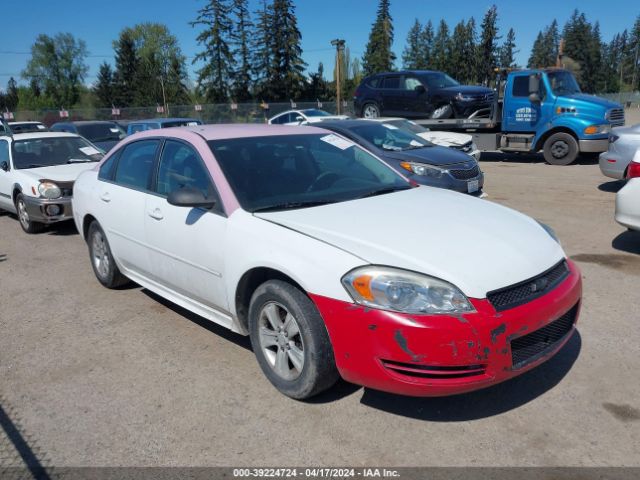 CHEVROLET IMPALA 2013 2g1wf5e37d1126805