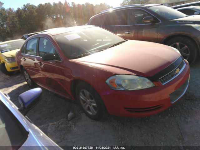 CHEVROLET IMPALA 2013 2g1wf5e37d1235992