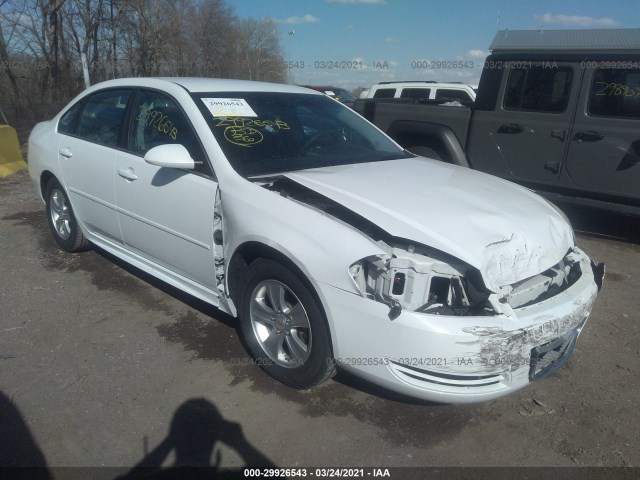 CHEVROLET IMPALA 2013 2g1wf5e37d1251030