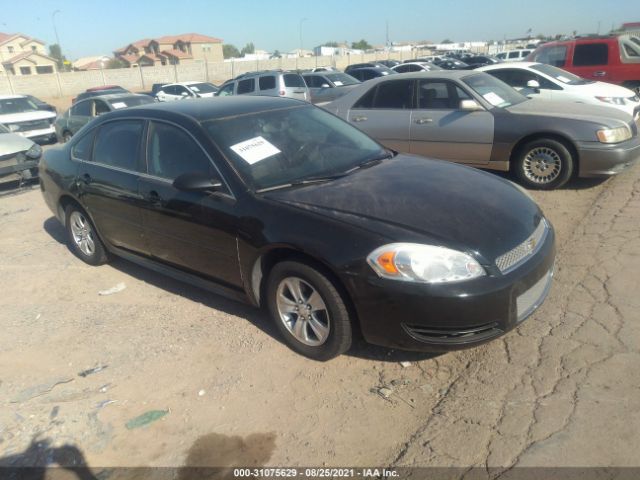 CHEVROLET IMPALA 2012 2g1wf5e38c1127069