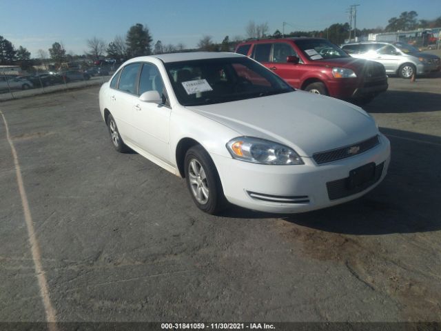 CHEVROLET IMPALA 2012 2g1wf5e38c1151565