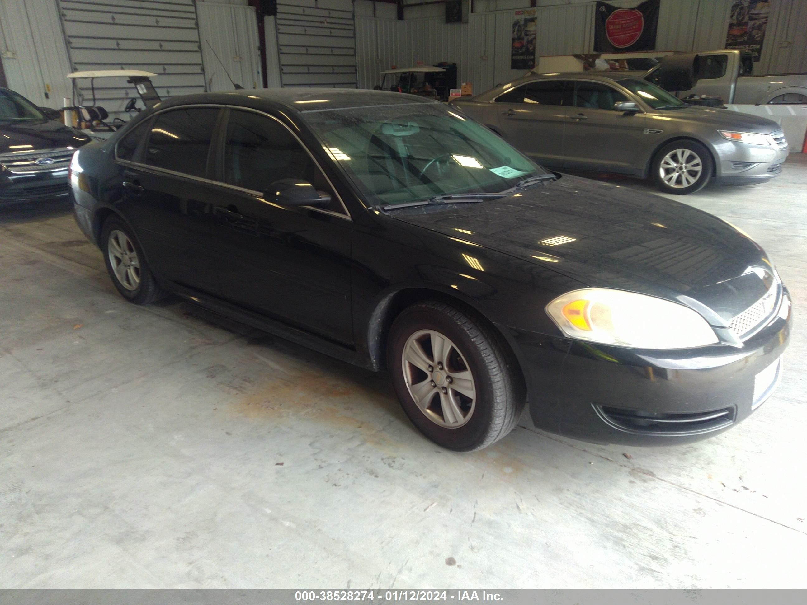 CHEVROLET IMPALA 2012 2g1wf5e38c1154059