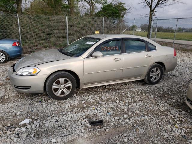 CHEVROLET IMPALA 2012 2g1wf5e38c1223431