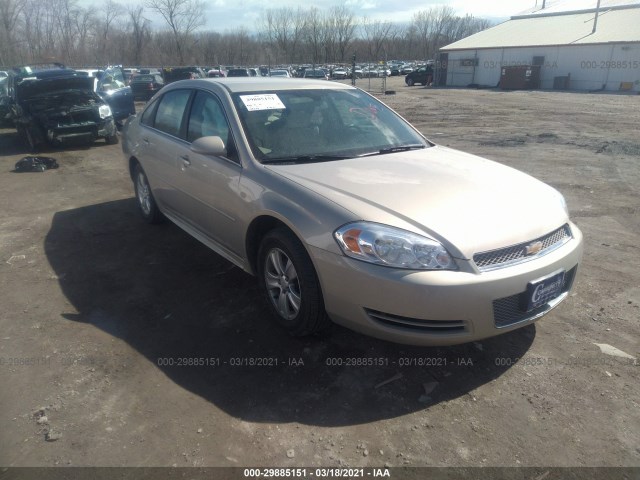 CHEVROLET IMPALA 2012 2g1wf5e38c1231206