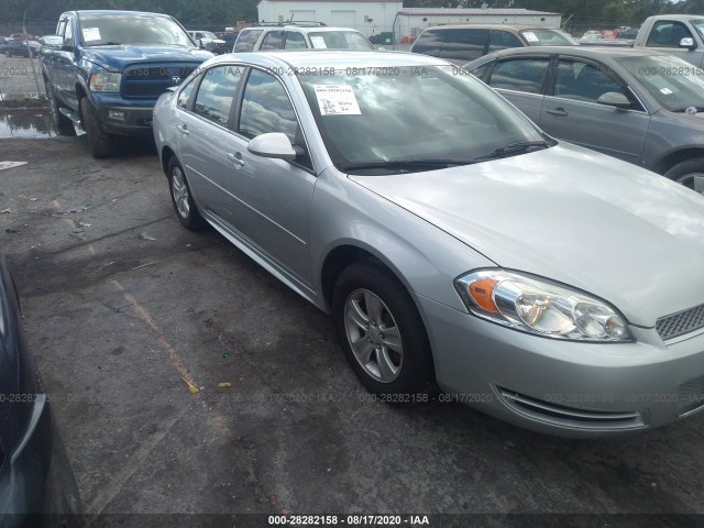 CHEVROLET IMPALA 2012 2g1wf5e38c1295357