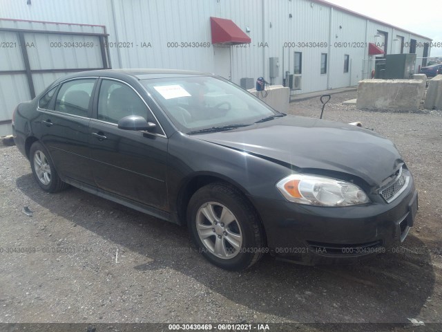 CHEVROLET IMPALA 2012 2g1wf5e38c1295813