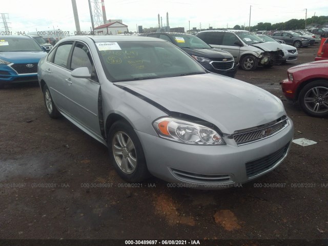 CHEVROLET IMPALA 2013 2g1wf5e38d1156363