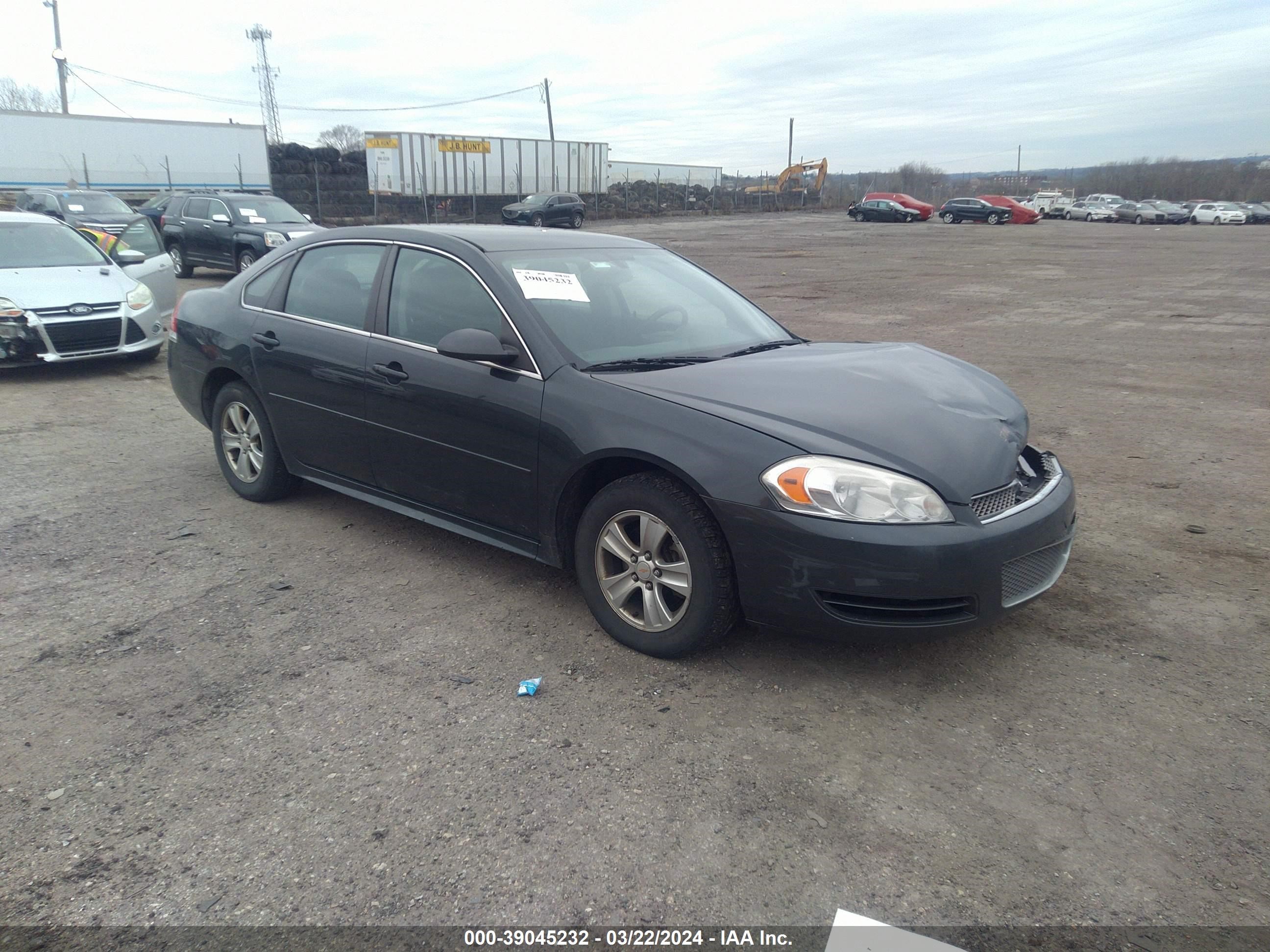 CHEVROLET IMPALA 2013 2g1wf5e38d1195583