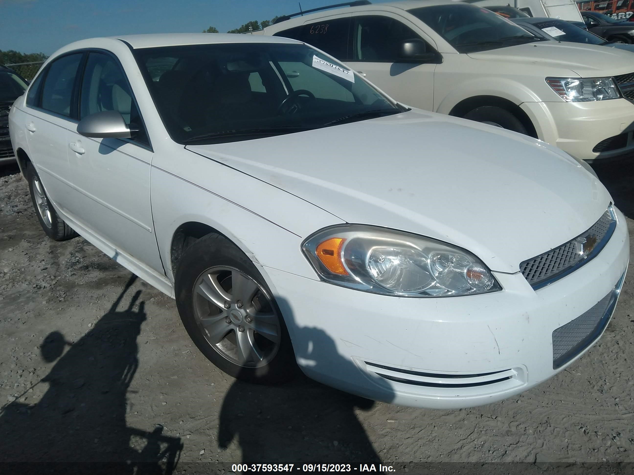 CHEVROLET IMPALA 2012 2g1wf5e39c1148061