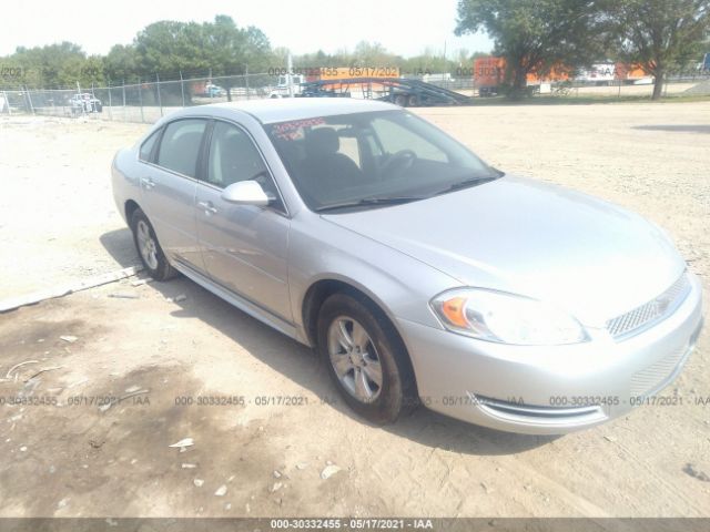 CHEVROLET IMPALA 2012 2g1wf5e39c1156810