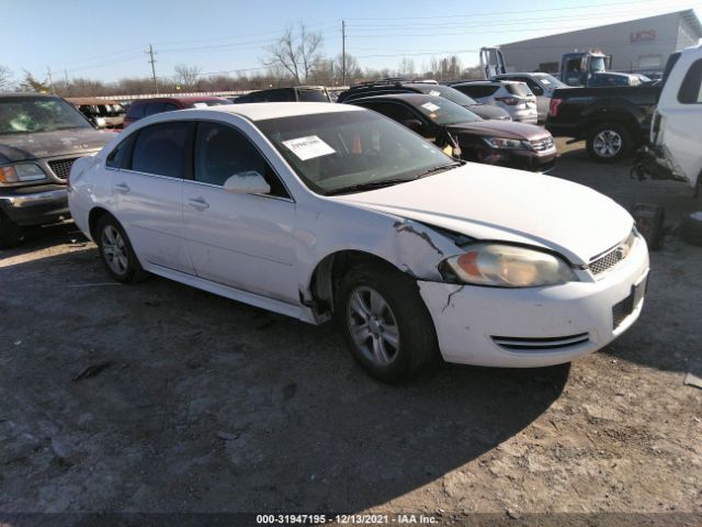 CHEVROLET IMPALA 2012 2g1wf5e39c1185059