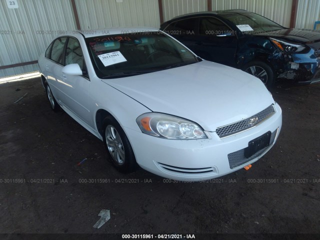 CHEVROLET IMPALA 2012 2g1wf5e39c1241811