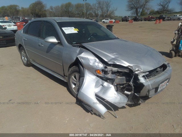 CHEVROLET IMPALA 2012 2g1wf5e39c1283542