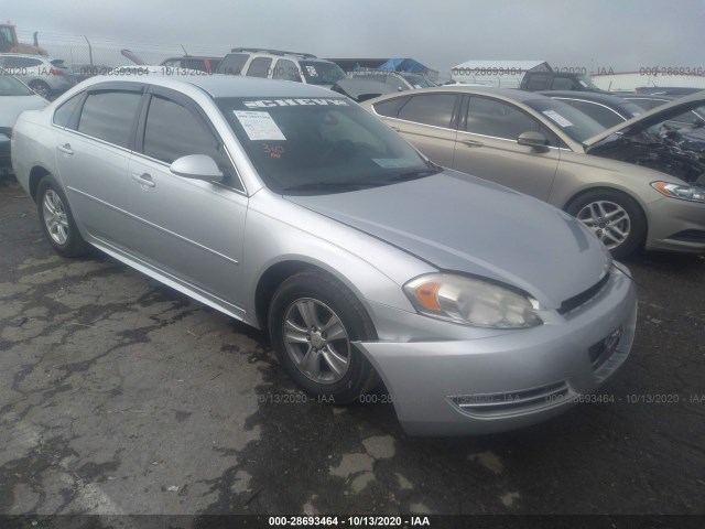 CHEVROLET IMPALA 2012 2g1wf5e3xc1211281