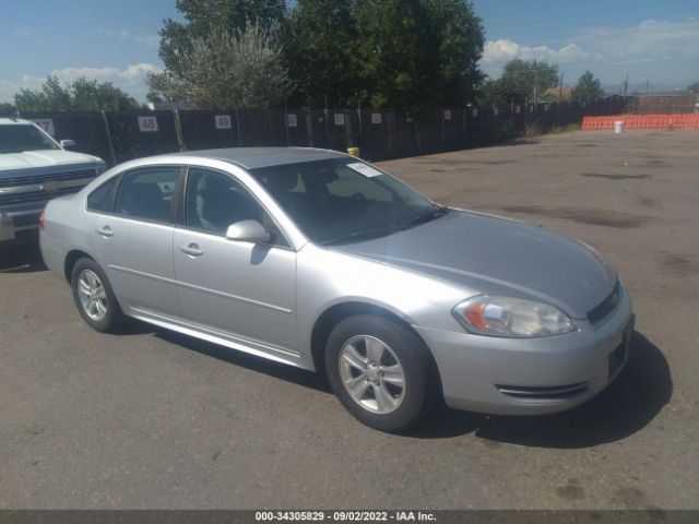 CHEVROLET IMPALA 2012 2g1wf5e3xc1239744