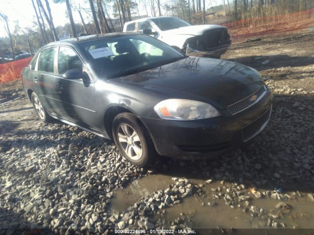 CHEVROLET IMPALA 2012 2g1wf5e3xc1252669