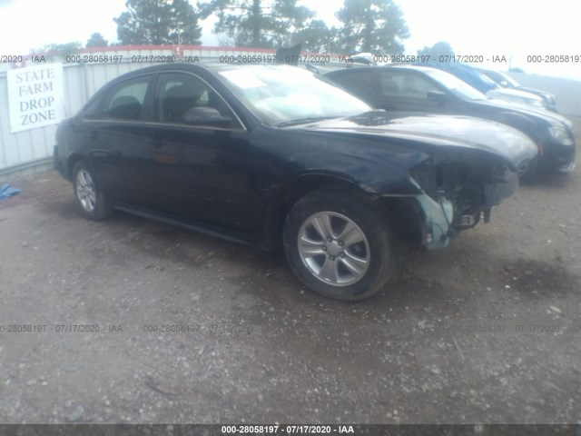 CHEVROLET IMPALA 2012 2g1wf5e3xc1279466