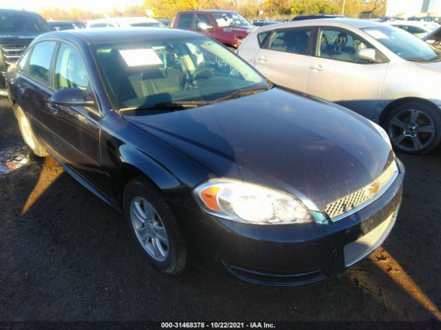 CHEVROLET IMPALA 2012 2g1wf5e3xc1284022