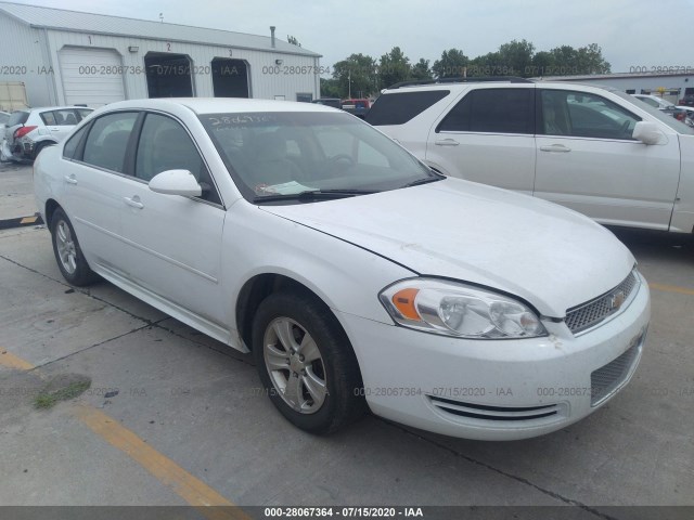 CHEVROLET IMPALA 2012 2g1wf5e3xc1298180