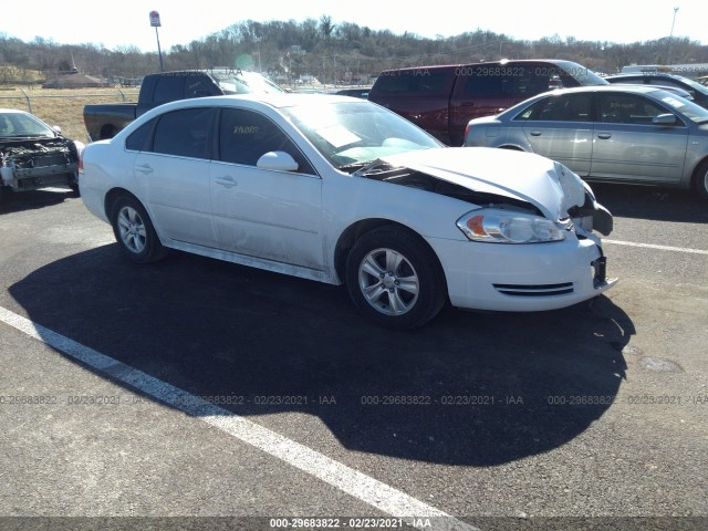 CHEVROLET IMPALA 2012 2g1wf5e3xc1310702