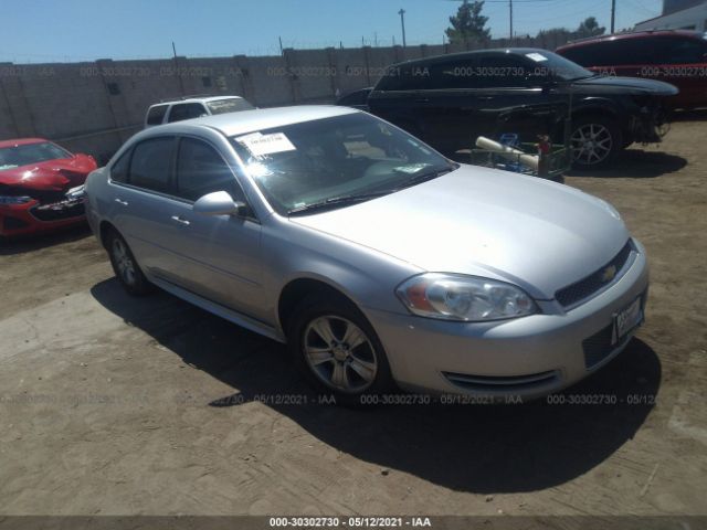 CHEVROLET IMPALA 2012 2g1wf5e3xc1331209