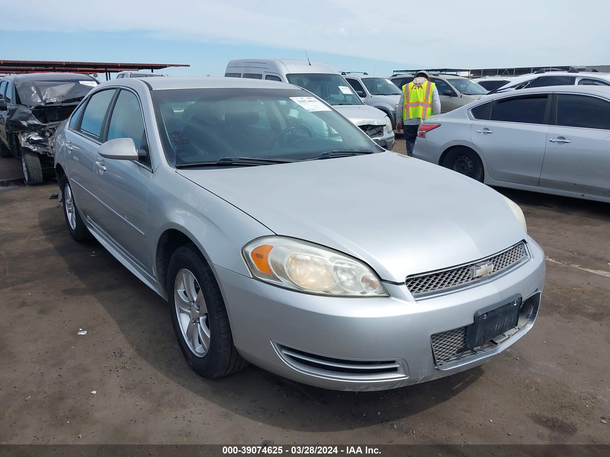 CHEVROLET IMPALA 2013 2g1wf5e3xd1144554