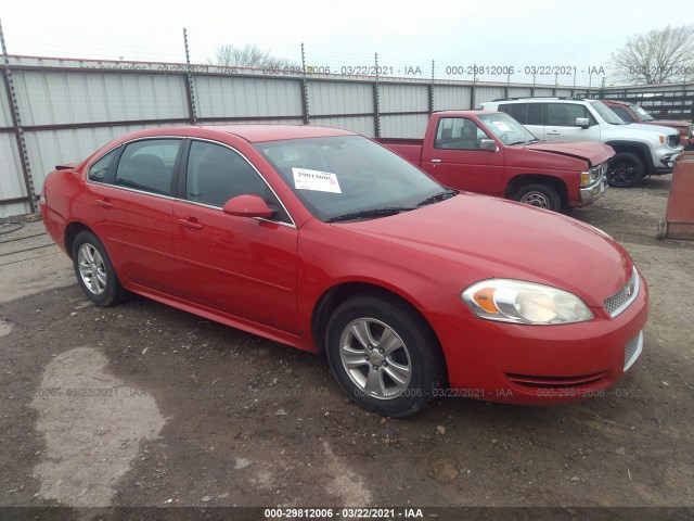 CHEVROLET IMPALA 2013 2g1wf5e3xd1239793