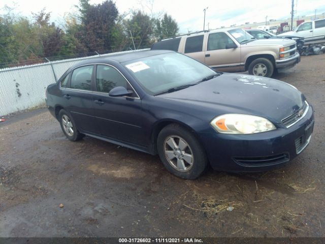 CHEVROLET IMPALA 2011 2g1wf5ek0b1163621