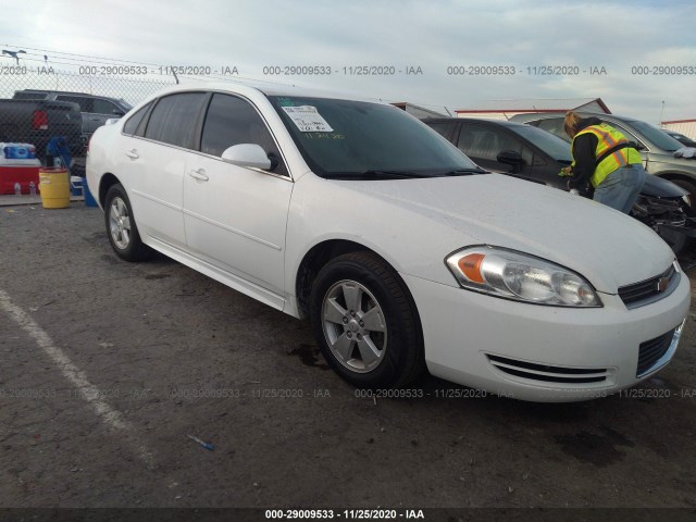 CHEVROLET IMPALA 2011 2g1wf5ek0b1257627